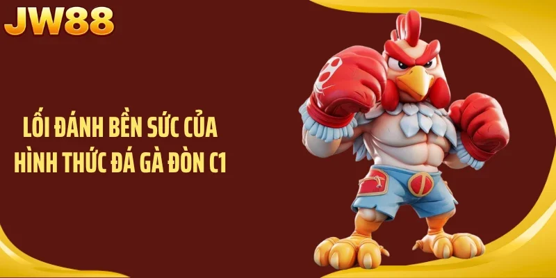 Lối đánh bền sức của hình thức đá gà đòn C1